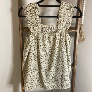 Women’s Tank Top / Floral / L